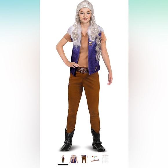 Disney “Zombies 2” Addison Werewolf Costume 7/8 - Picture 2 of 2